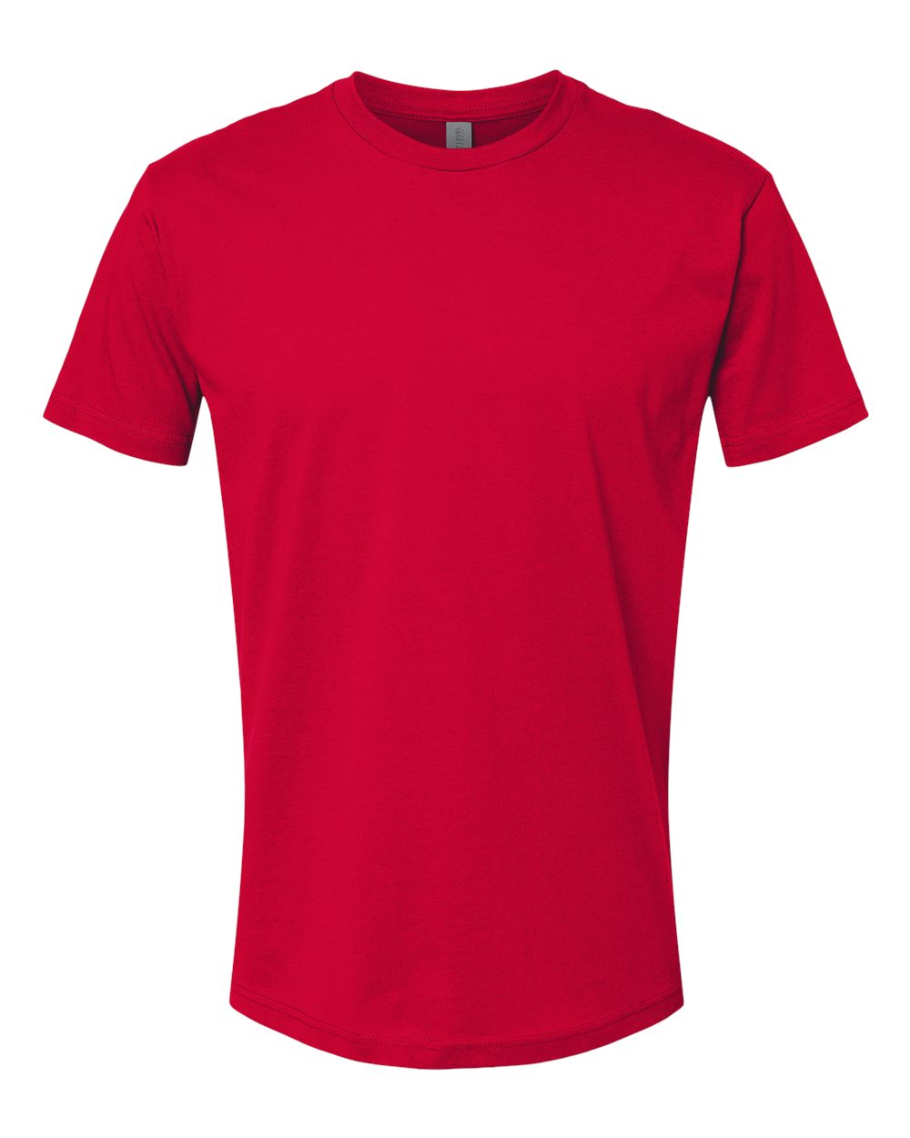 Cotton T-Shirt - Front - B00618702 - Red