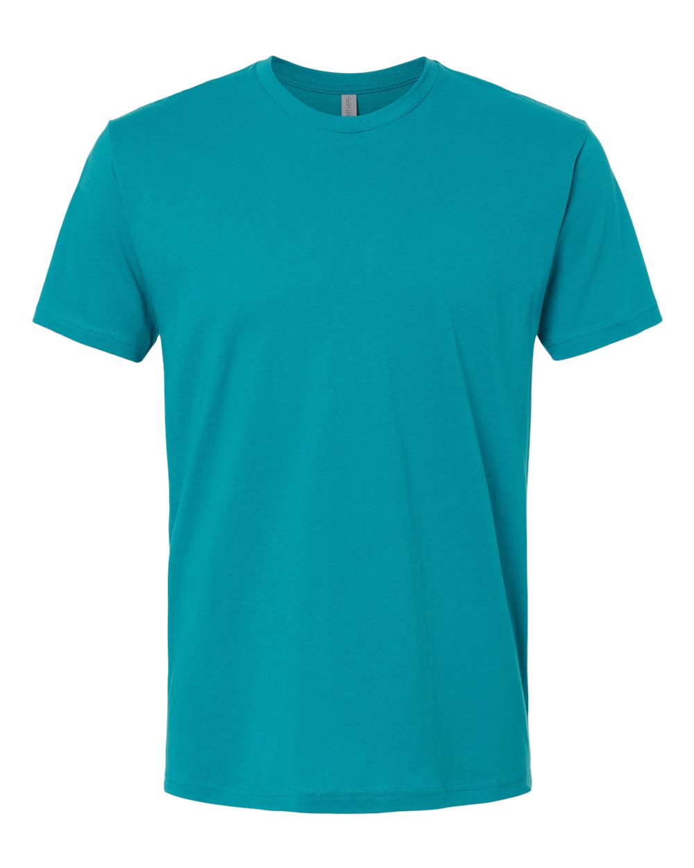 Cotton T-Shirt - Front - B00618772 - Teal