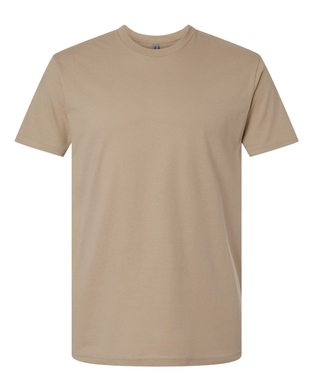 Cotton T-Shirt - Front - B00618962 - Tan