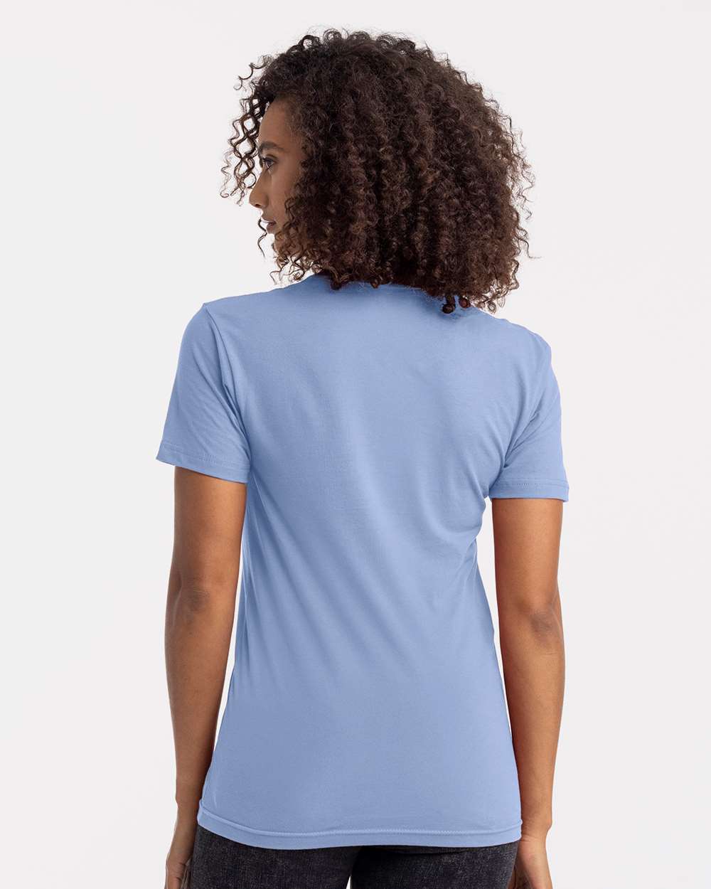 Cotton T-Shirt - OnModelBack - B00618212 - Peri Blue