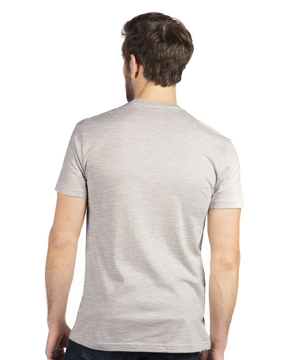 Cotton T-Shirt - OnModelBack - B00618232 - Oatmeal