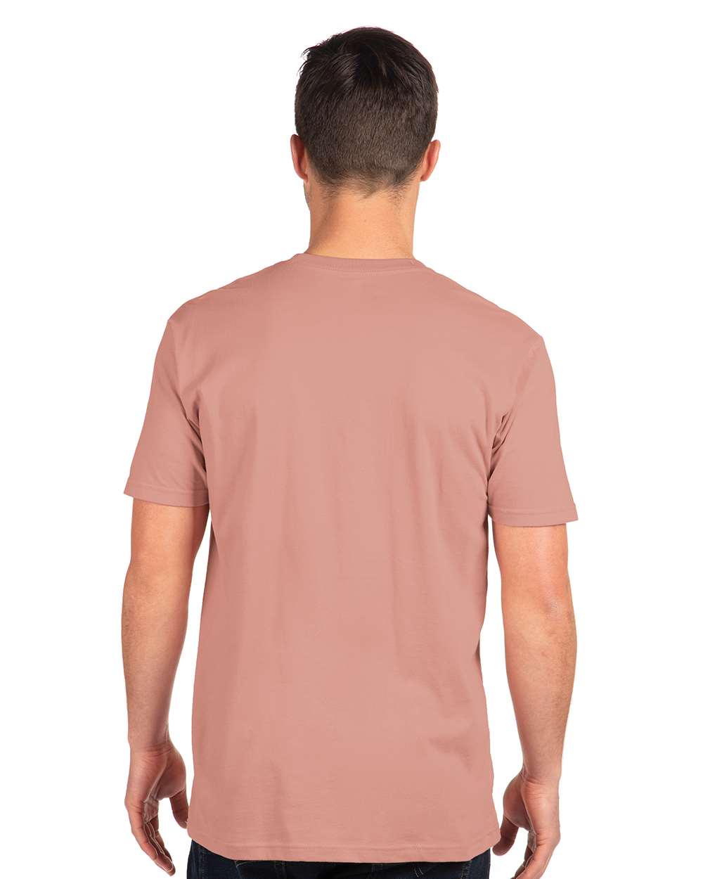 Cotton T-Shirt - OnModelBack - B00618312 - Desert Pink