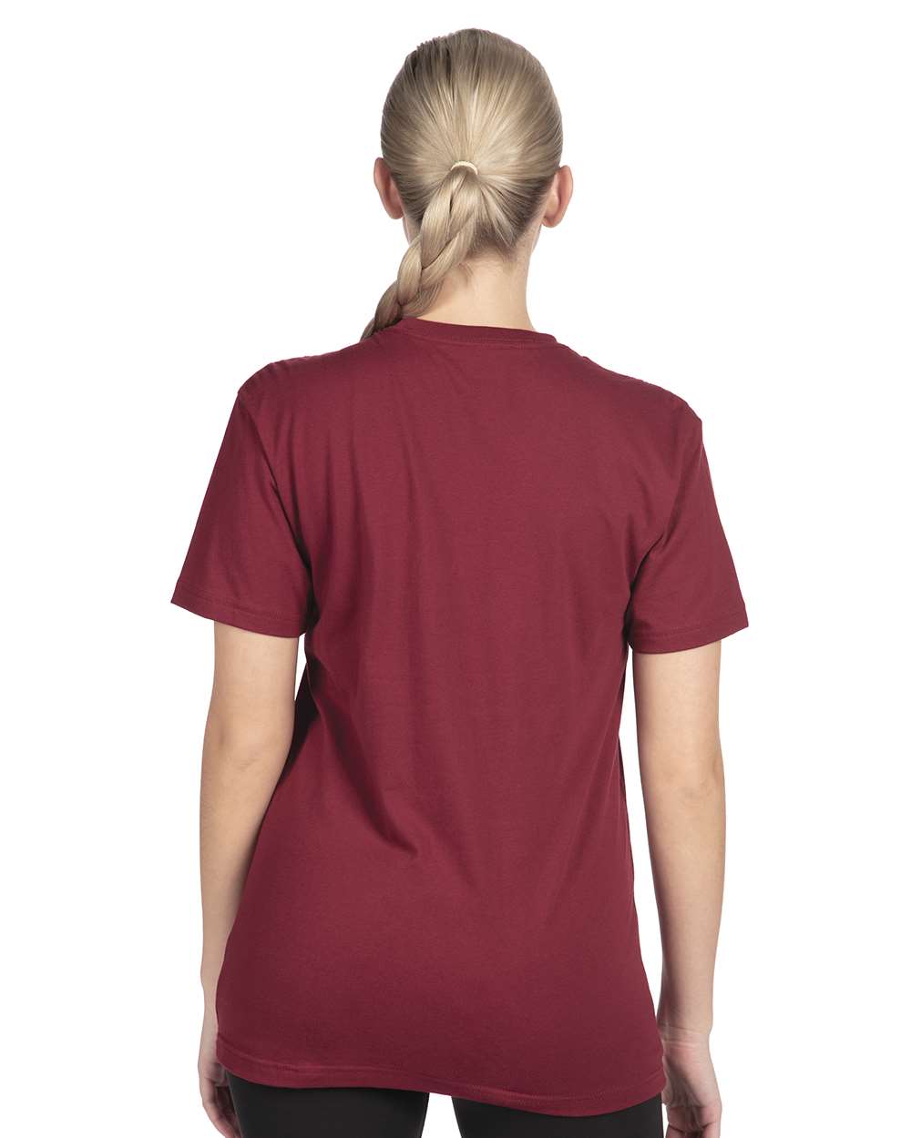 Cotton T-Shirt - OnModelBack - B00618522 - Cardinal