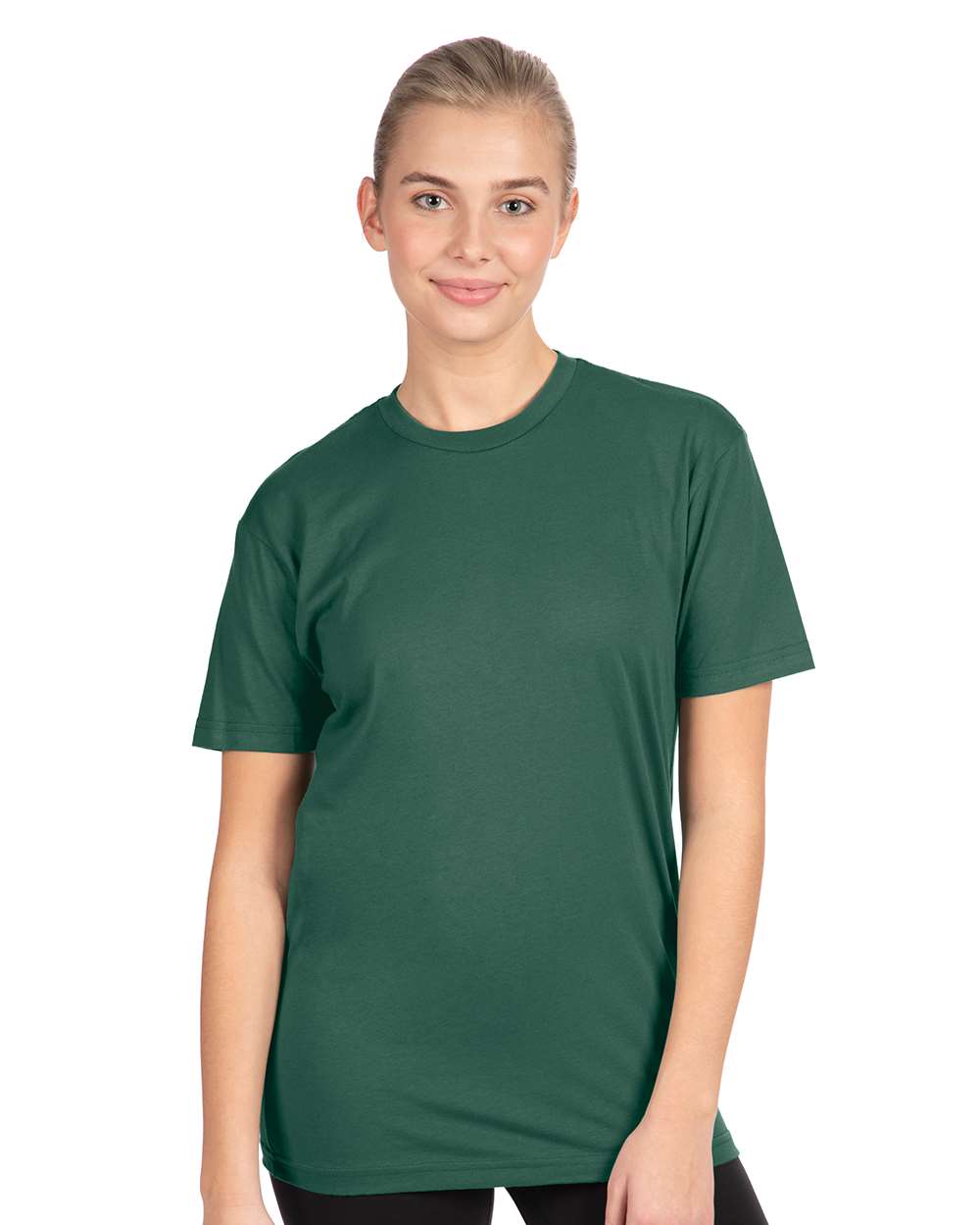 Cotton T-Shirt - OnModelFront - B00618512 - Royal Pine