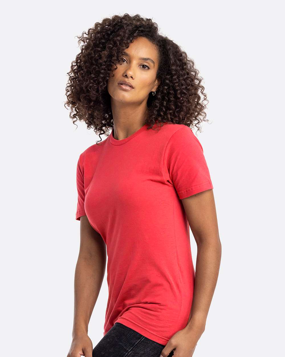 Cotton T-Shirt - OnModelSide - B00618992 - Watermelon