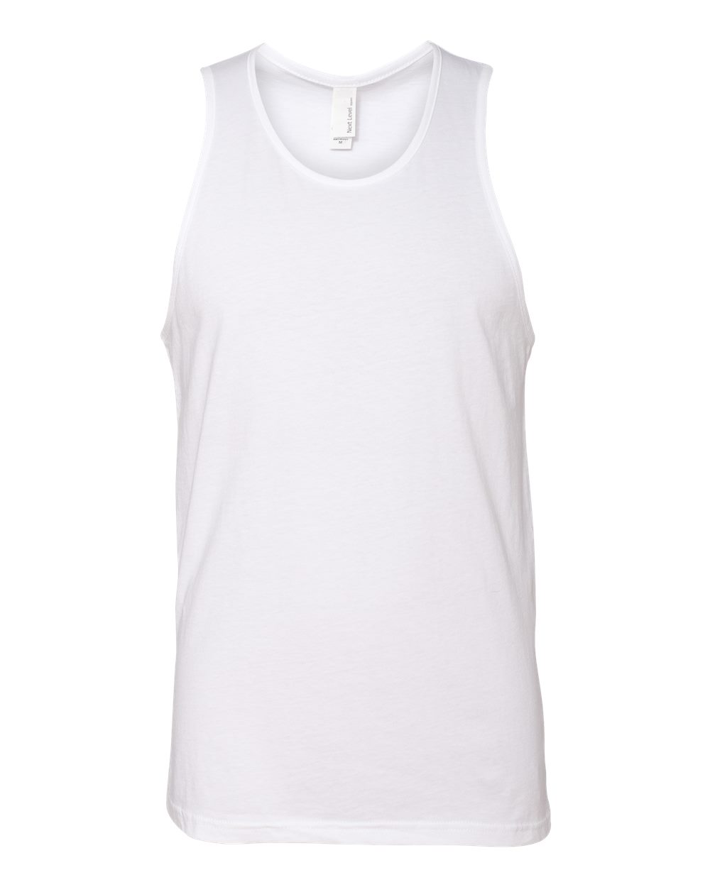 Men's Cotton Muscle Tank - Front - B80818002 - White