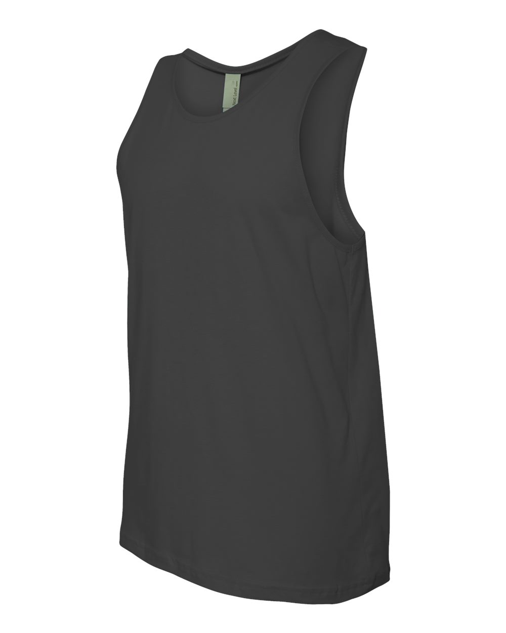 Men's Cotton Muscle Tank - Side - B80818092 - Heavy Metal