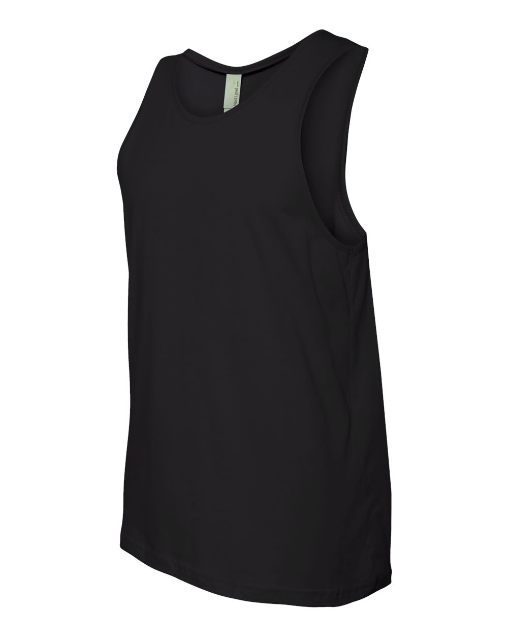 Men's Cotton Muscle Tank - Side - B80818502 - Black