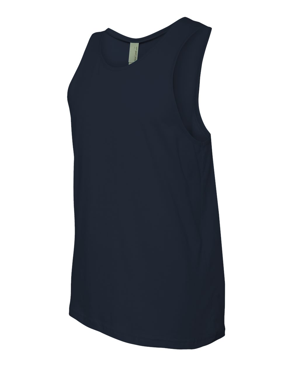 Men's Cotton Muscle Tank - Side - B80818652 - Midnight Navy