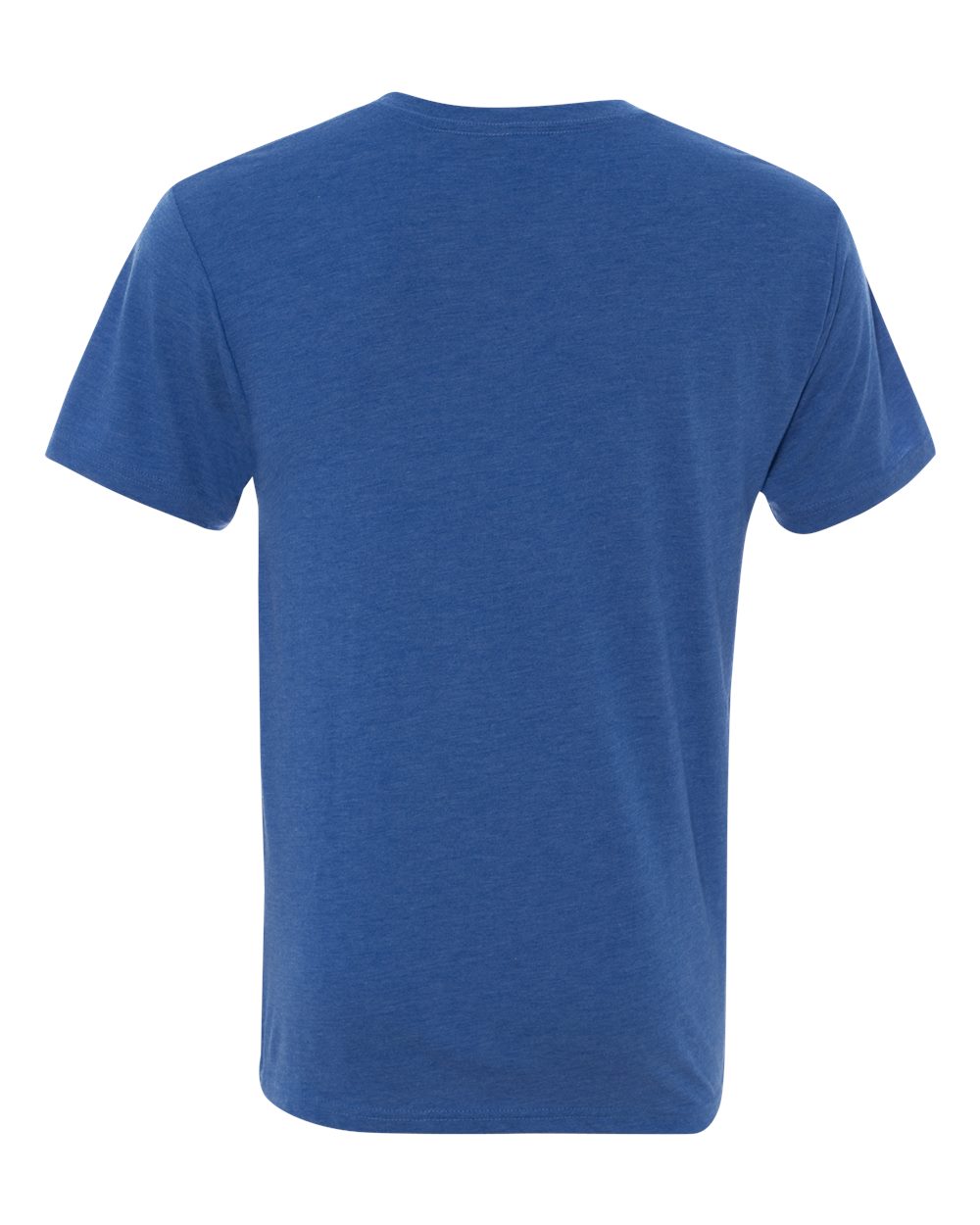 Men's Triblend V-Neck T-Shirt - Back - B02018753 - Vintage Royal