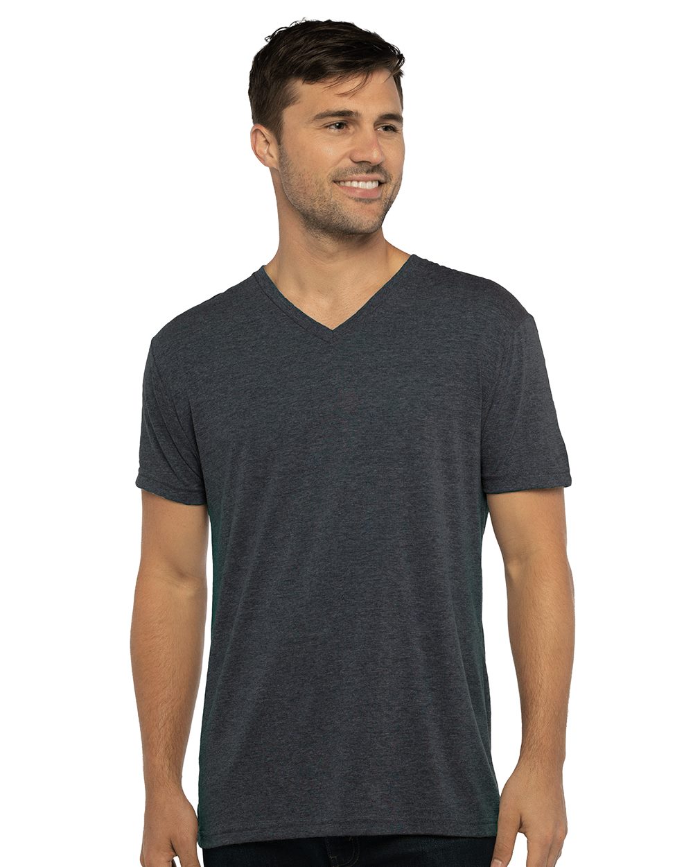 Men's Triblend V-Neck T-Shirt - styleImage