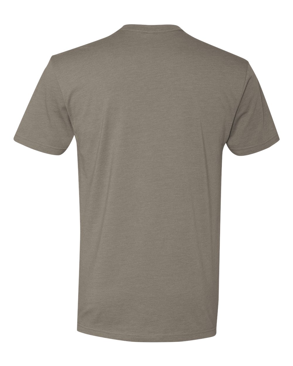 Unisex CVC T-Shirt - Back - B20618102 - Warm Grey