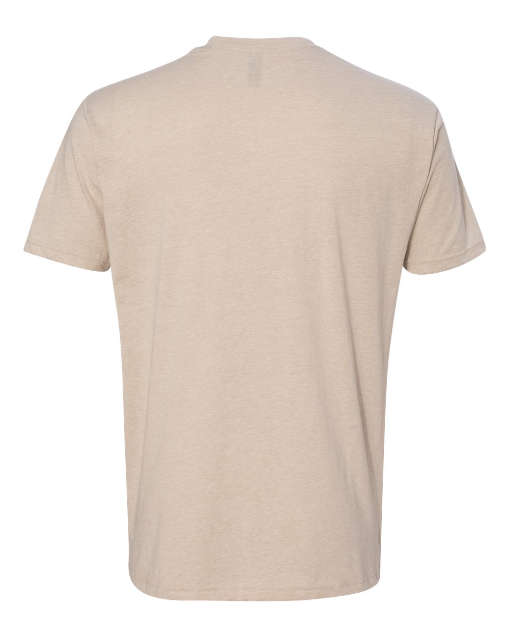 Unisex CVC T-Shirt - Back - B20618242 - Cream