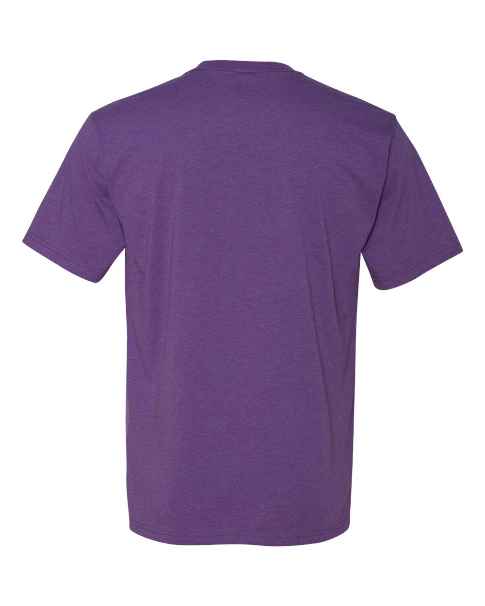 Unisex CVC T-Shirt - Back - B20618672 - Purple Rush