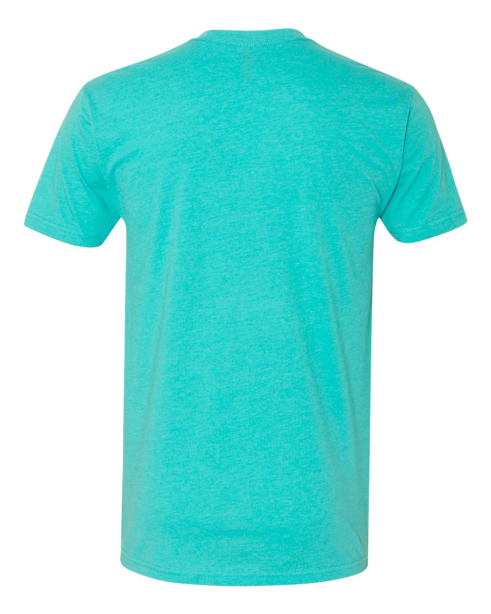 Unisex CVC T-Shirt - Back - B20618972 - Tahiti Blue
