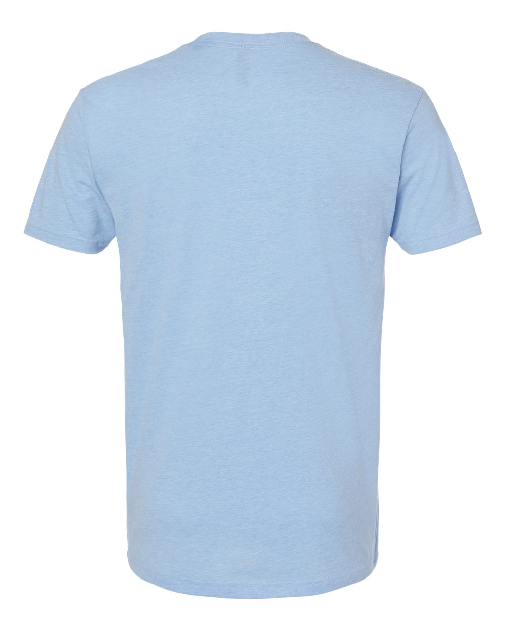 Unisex CVC T-Shirt - Back - B20618992 - Heather Columbia Blue