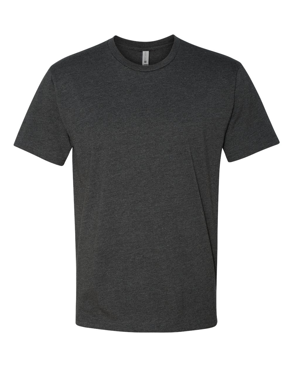 Unisex CVC T-Shirt - Front - B20618092 - Charcoal