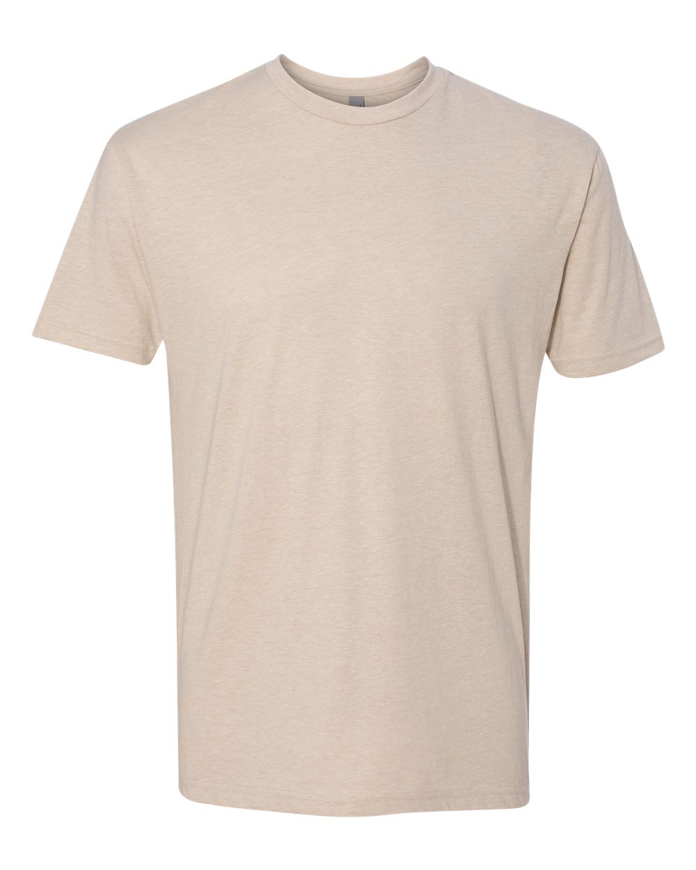 Unisex CVC T-Shirt - Front - B20618242 - Cream
