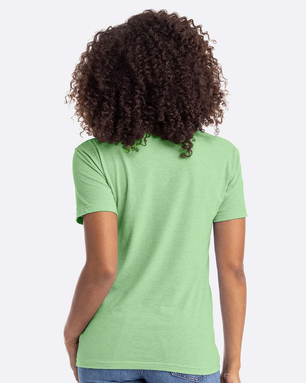 Unisex CVC T-Shirt - OnModelBack - B20618192 - Apple Green