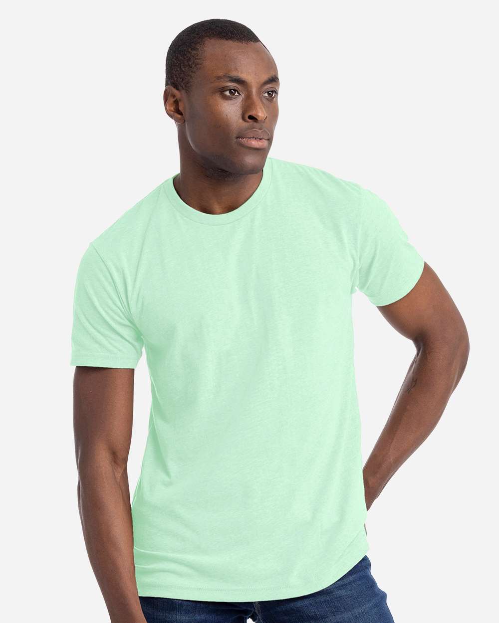 Unisex CVC T-Shirt - OnModelFront - B20618112 - Mint
