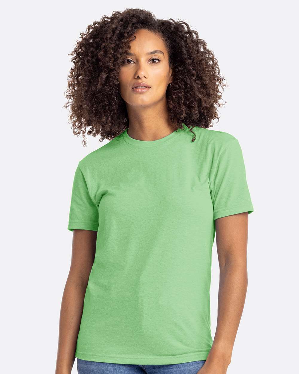 Unisex CVC T-Shirt - OnModelFront - B20618192 - Apple Green