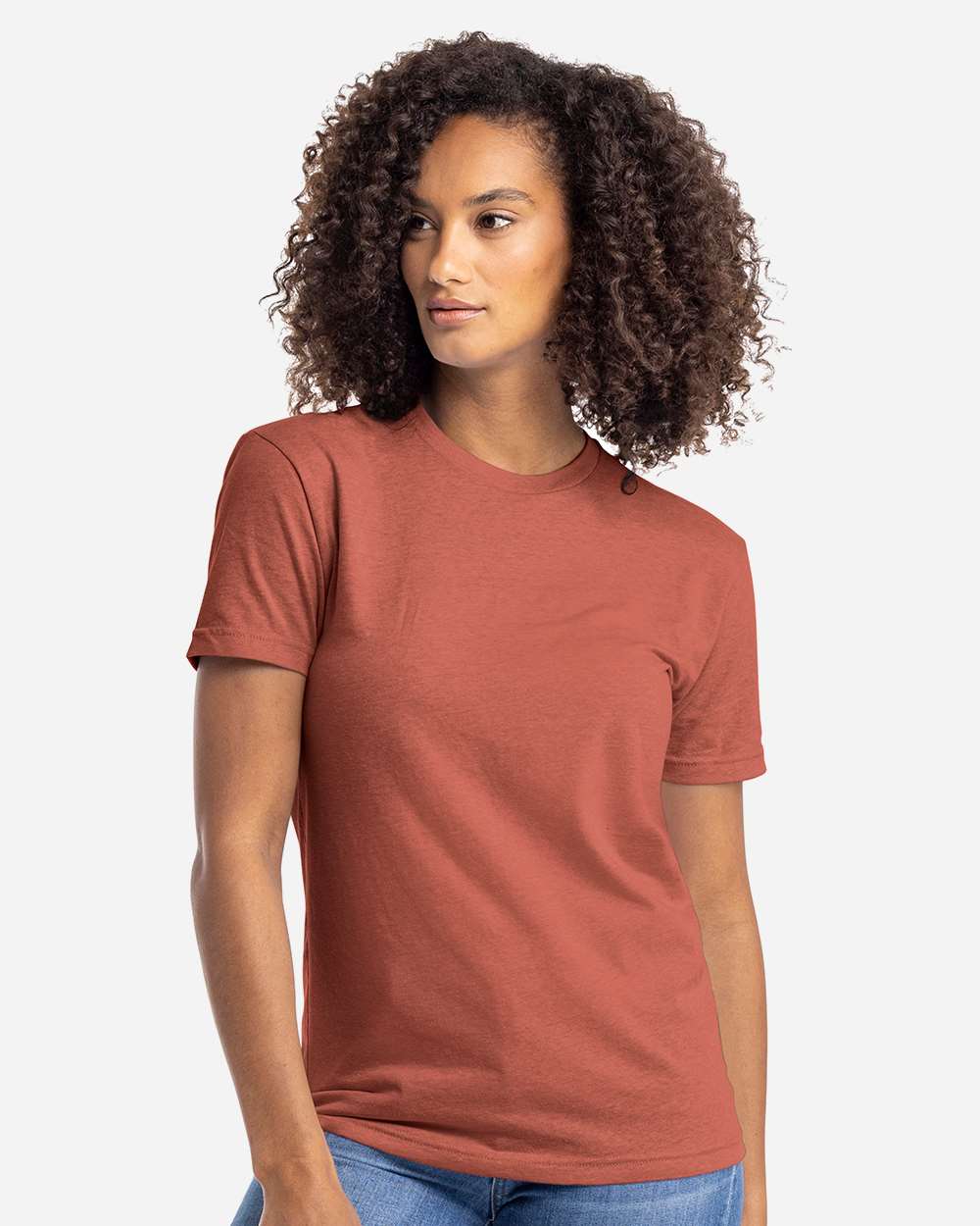 Unisex CVC T-Shirt - OnModelFront - B20618962 - Heather Redwood