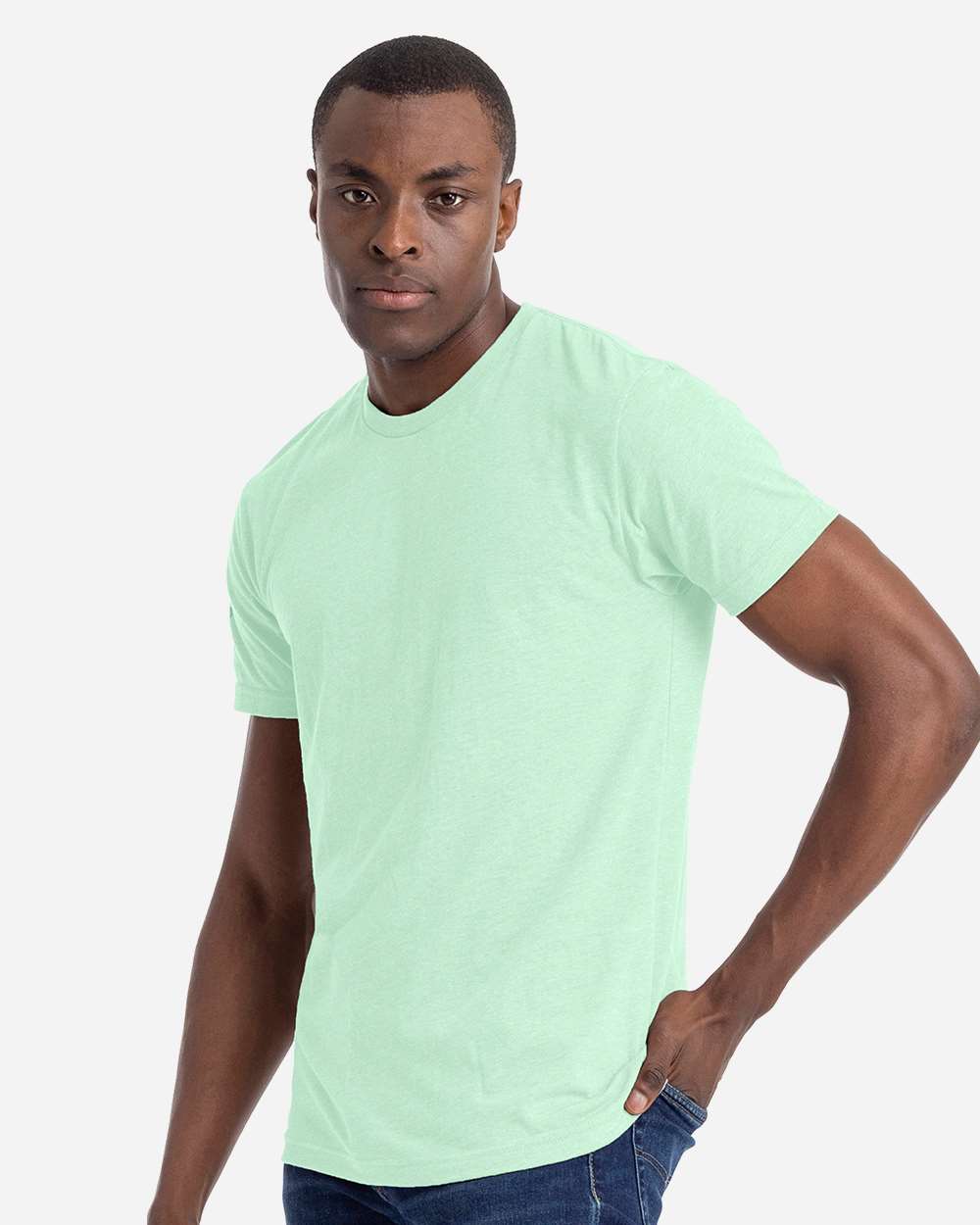 Unisex CVC T-Shirt - OnModelSide - B20618112 - Mint