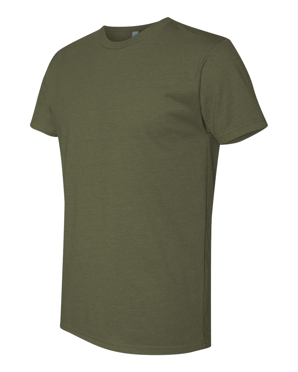 Unisex CVC T-Shirt - Side - B20618062 - Military Green