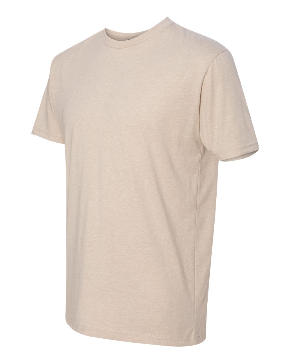 Unisex CVC T-Shirt - Side - B20618242 - Cream