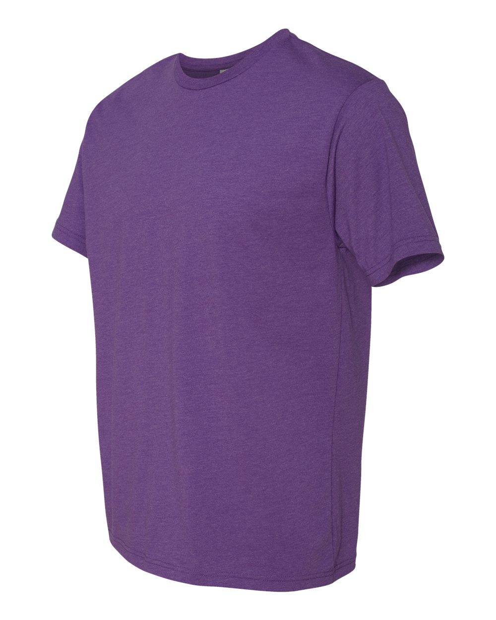 Unisex CVC T-Shirt - Side - B20618672 - Purple Rush