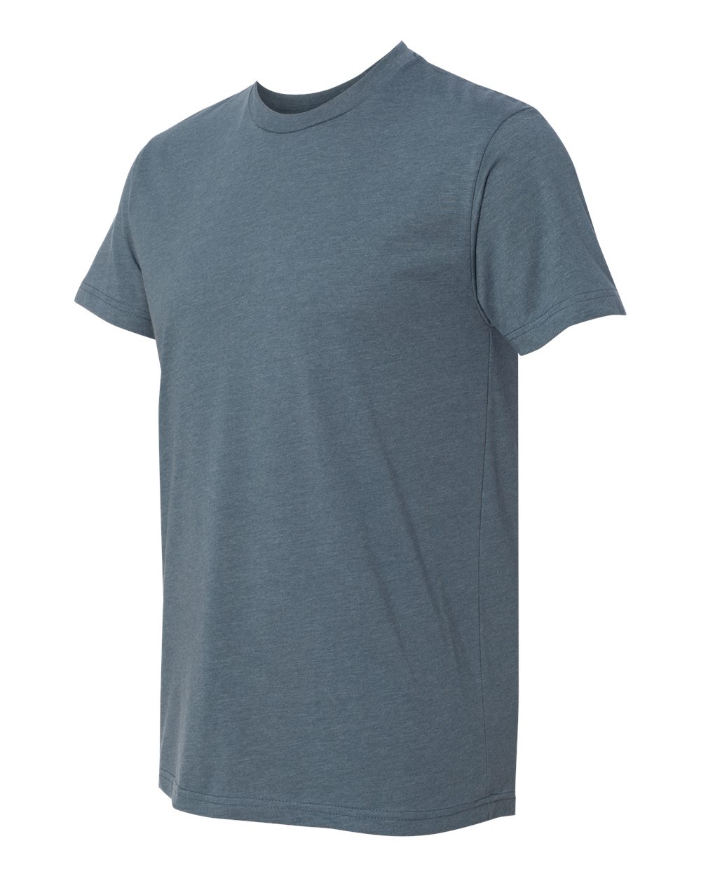 Unisex CVC T-Shirt - Side - B20618682 - Indigo