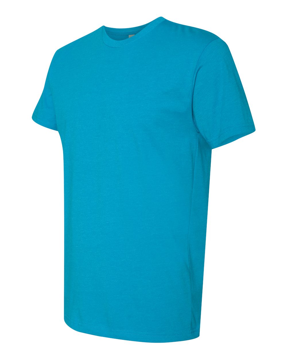 Unisex CVC T-Shirt - Side - B20618762 - Turquoise