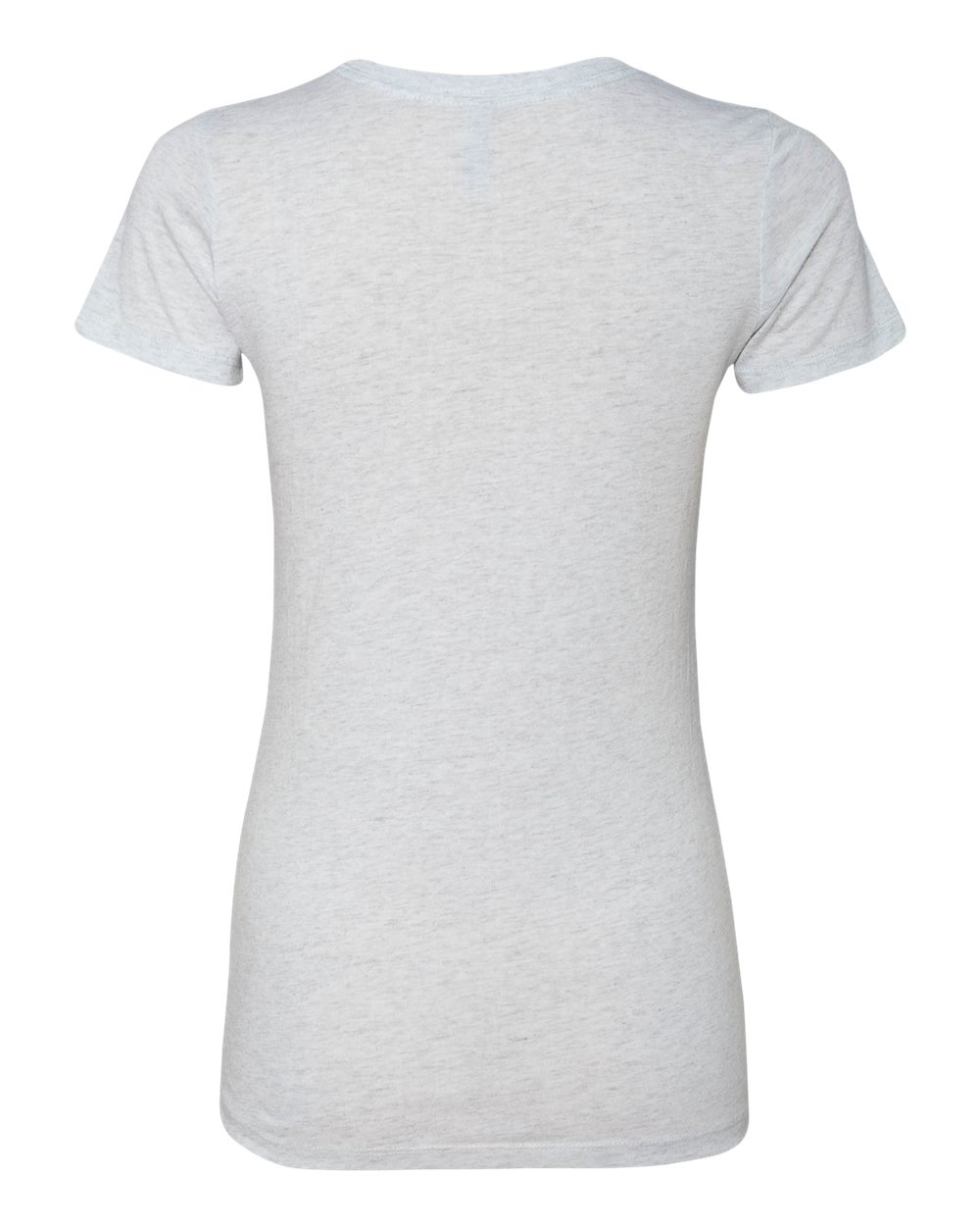 Women’s Triblend T-Shirt - Back - B82418003 - Heather White
