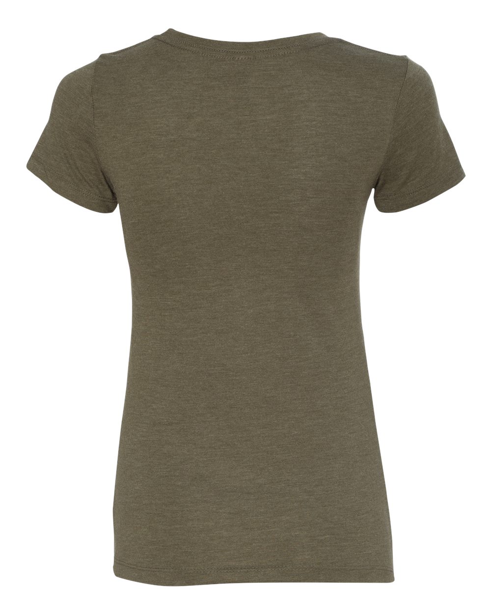 Women’s Triblend T-Shirt - Back - B82418063 - Military Green