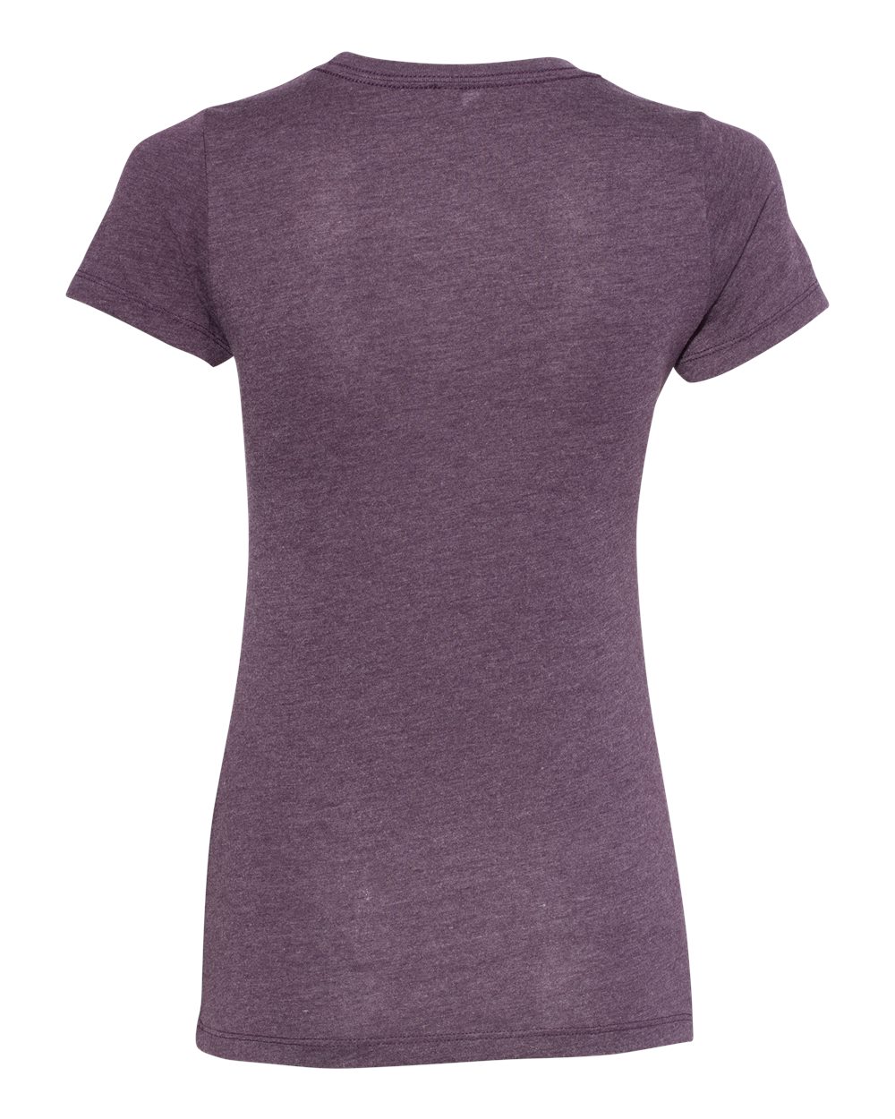 Women’s Triblend T-Shirt - Back - B82418683 - Vintage Purple