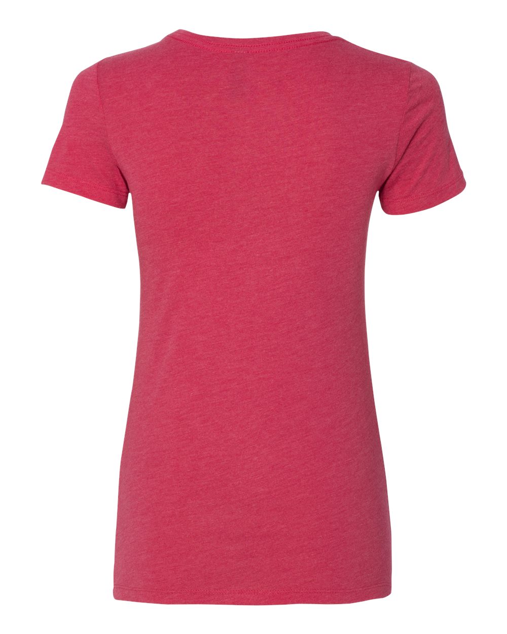 Women’s Triblend T-Shirt - Back - B82418693 - Vintage Shocking Pink