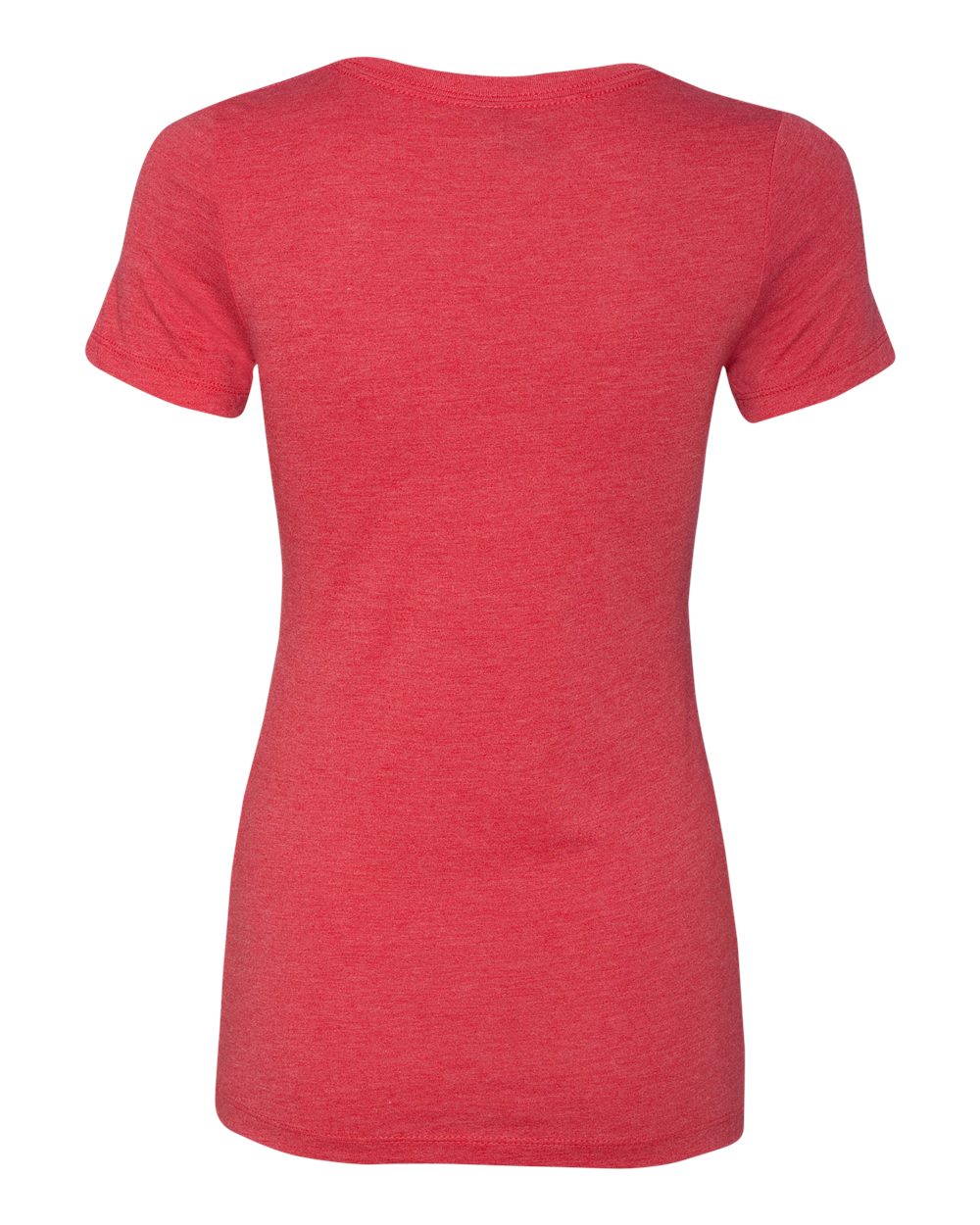 Women’s Triblend T-Shirt - Back - B82418703 - Vintage Red