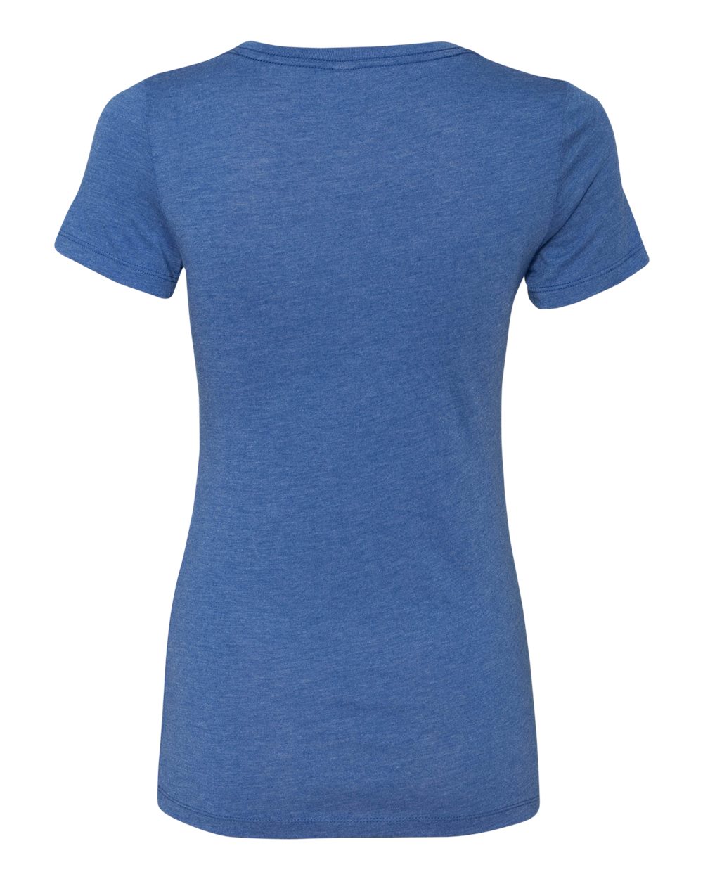 Women’s Triblend T-Shirt - Back - B82418753 - Vintage Royal