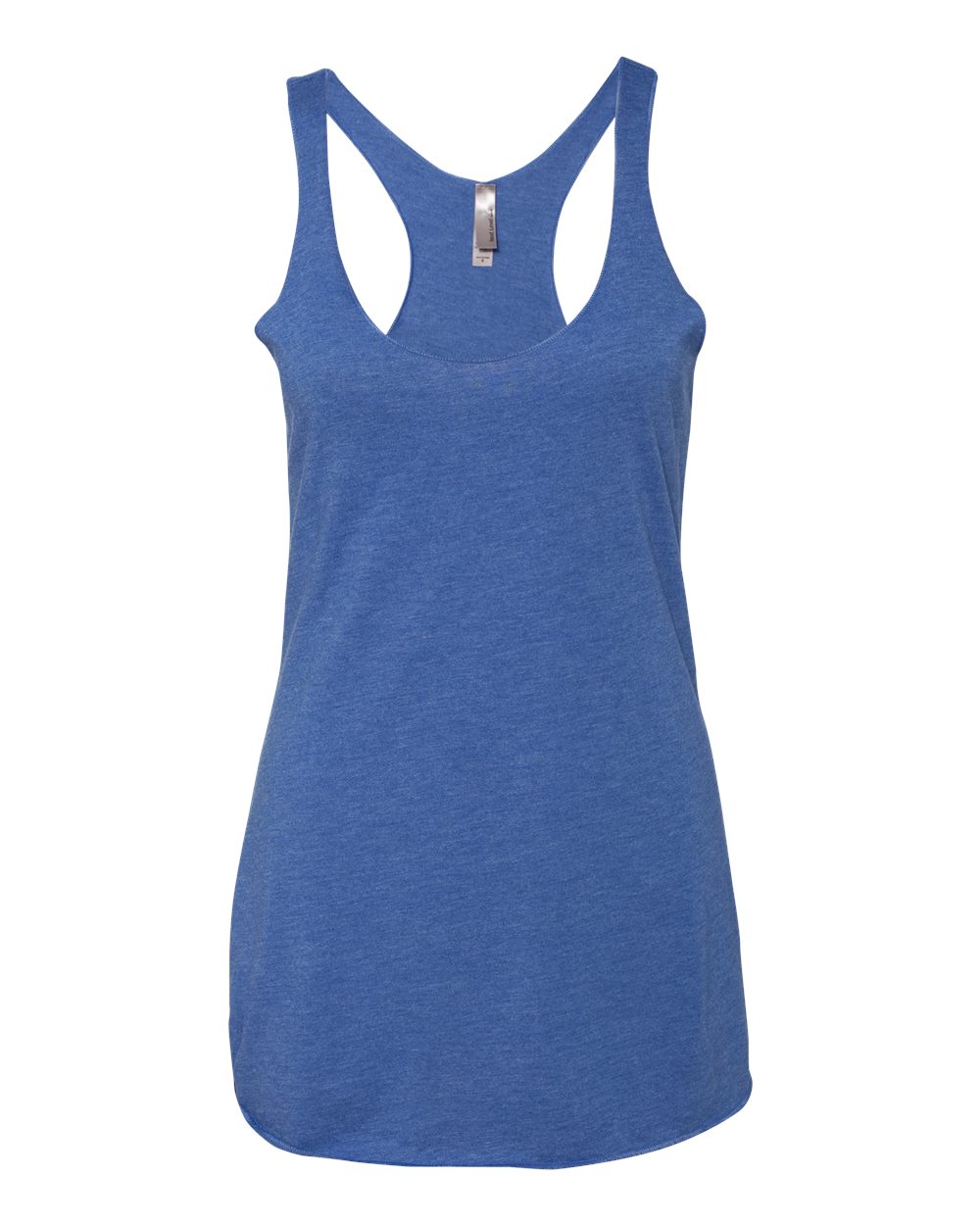 Women’s Triblend Racerback Tank - Front - B88218752 - Vintage Royal