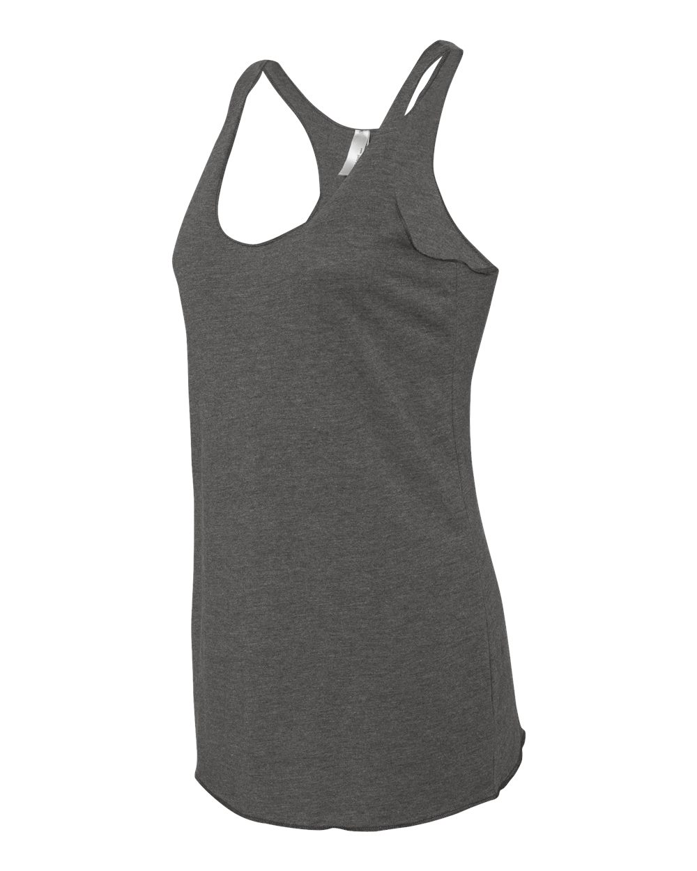 Women’s Triblend Racerback Tank - Side - B88218582 - Premium Heather