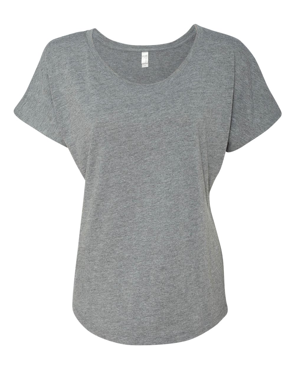 Women’s Triblend Dolman T-Shirt - Front - B55318582 - Premium Heather