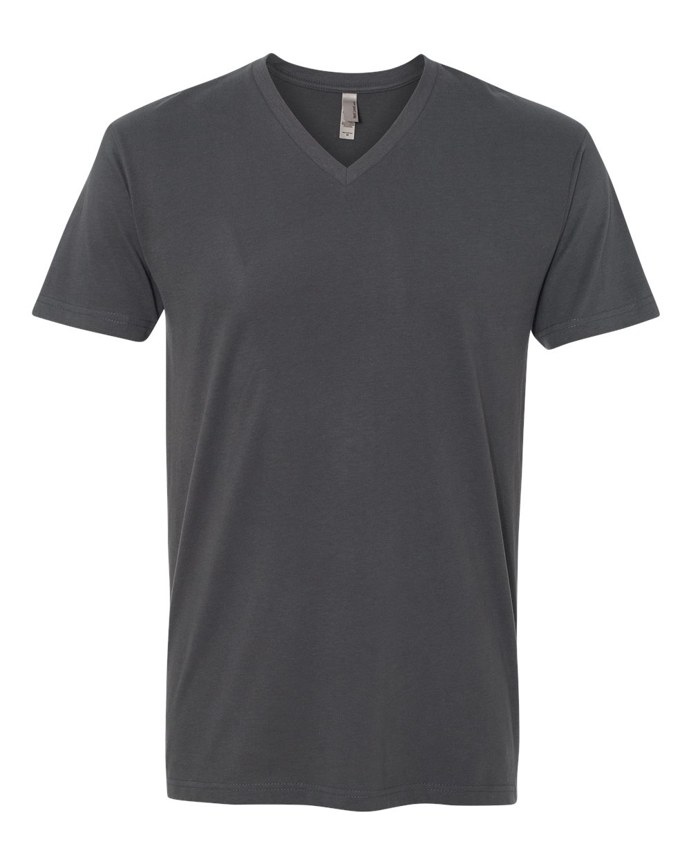 Men's Sueded V-Neck T-Shirt - Front - B57118092 - Heavy Metal