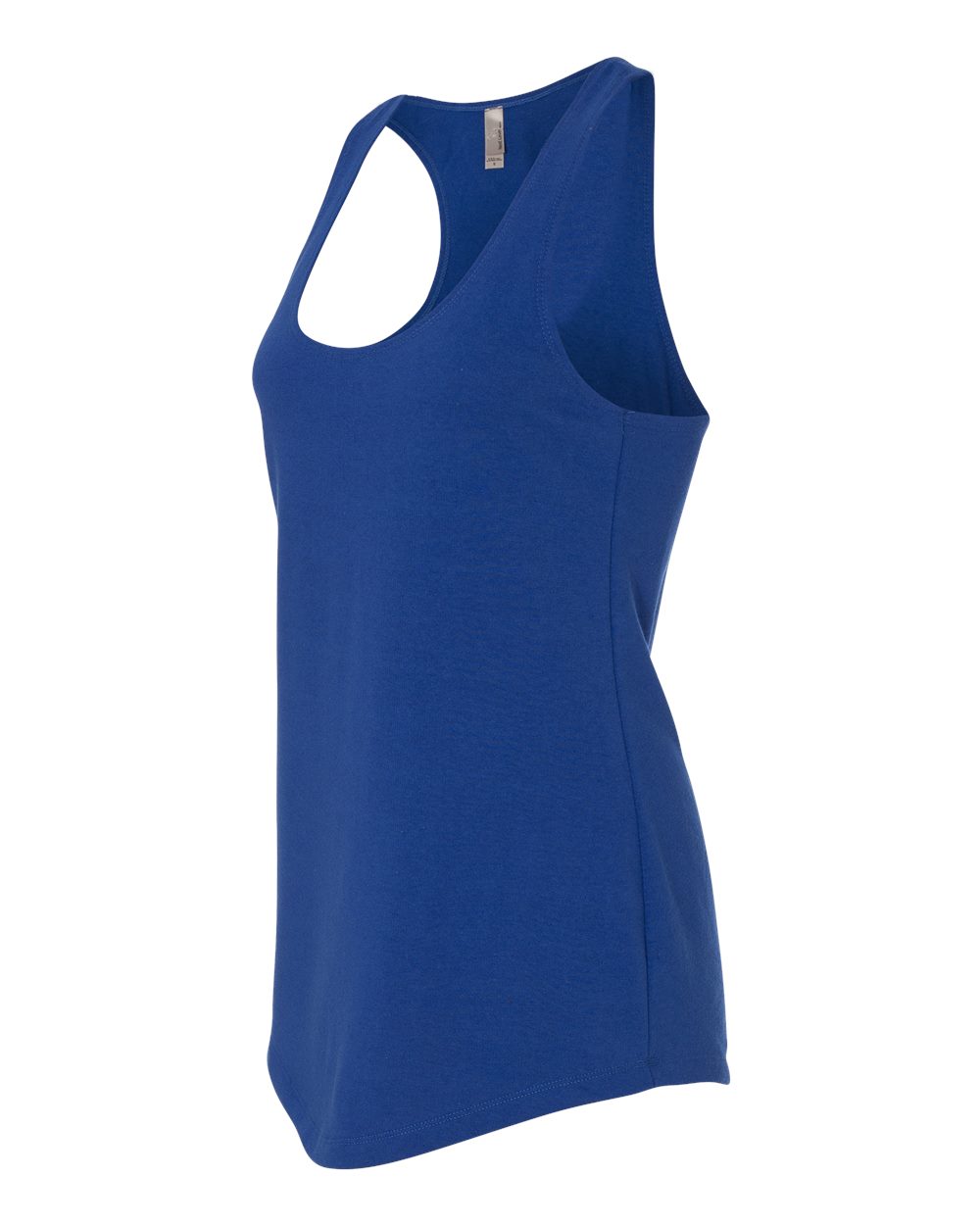 Women’s Lightweight French Terry Racerback Tank - Side - B54818752 - Royal