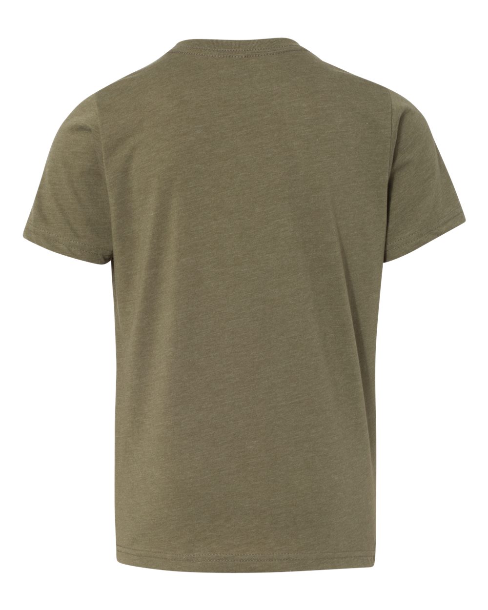 Youth CVC T-Shirt - Back - B55118062 - Military Green