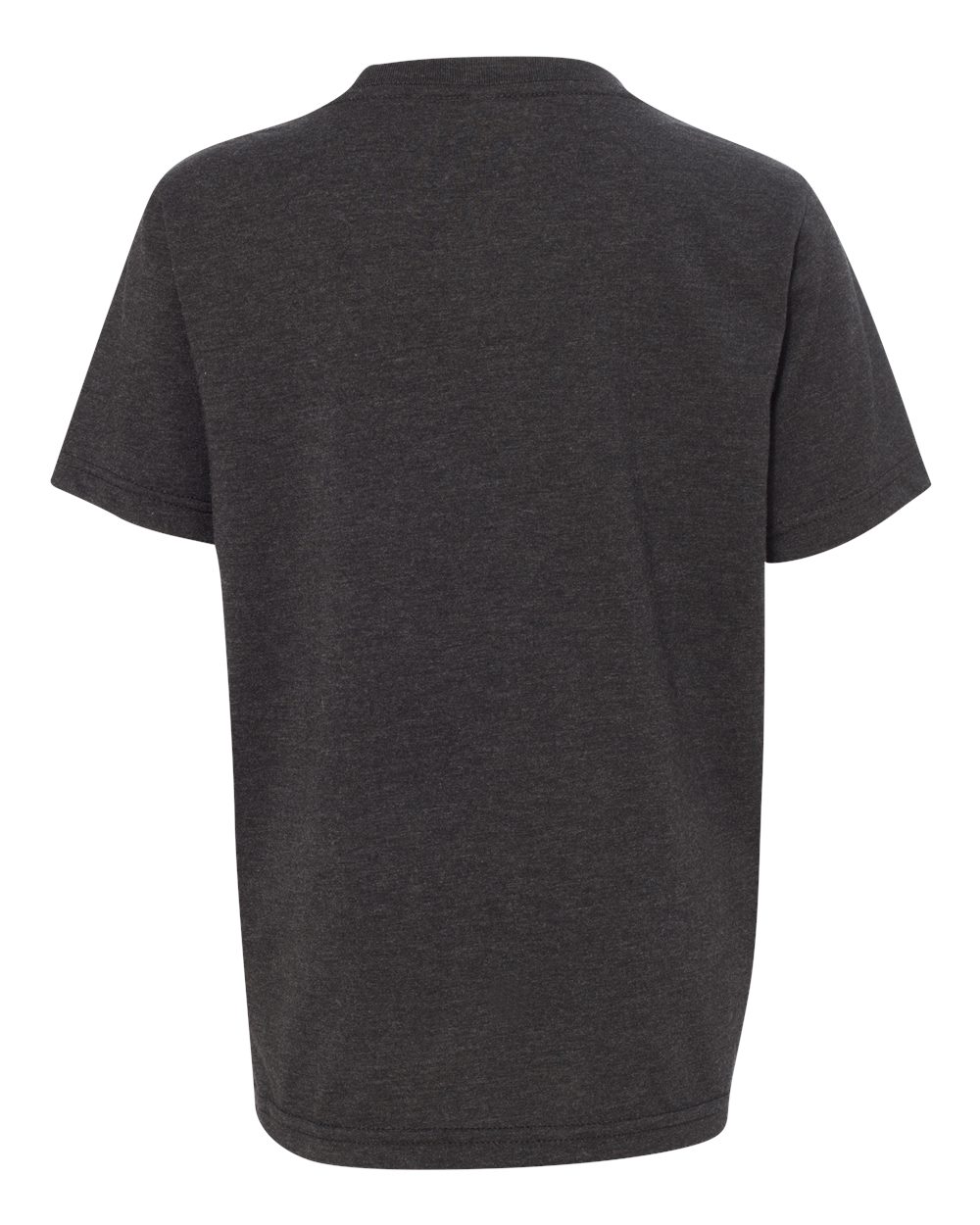 Youth CVC T-Shirt - Back - B55118092 - Charcoal