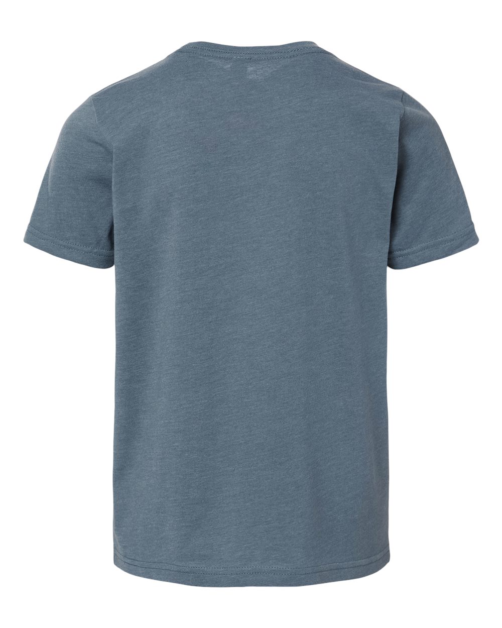 Youth CVC T-Shirt - Back - B55118202 - Heather Slate Blue