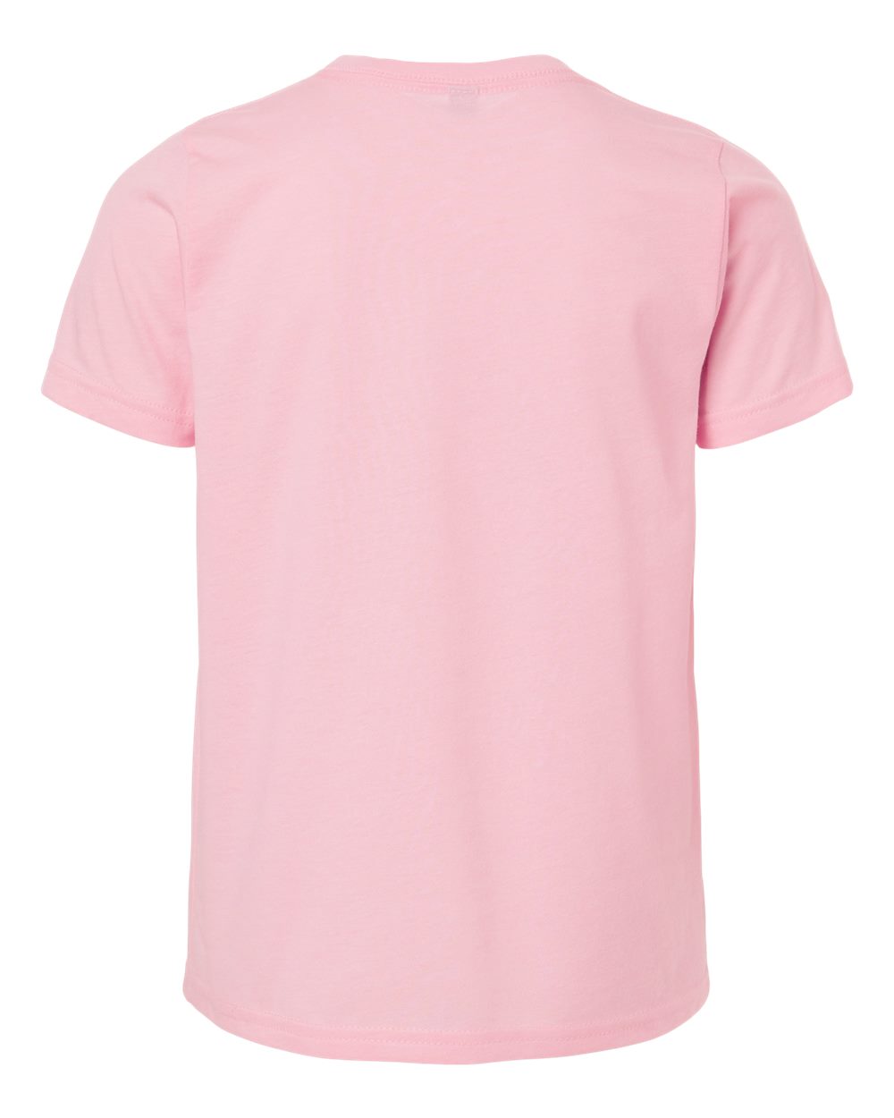 Youth CVC T-Shirt - Back - B55118302 - Heather Light Pink