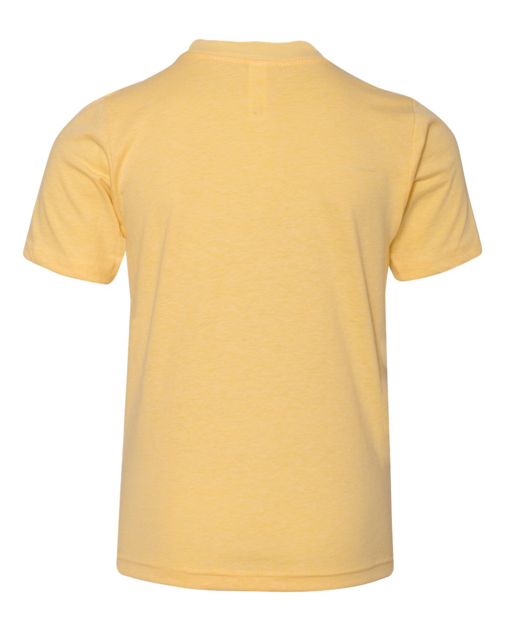 Youth CVC T-Shirt - Back - B55118402 - Banana Cream