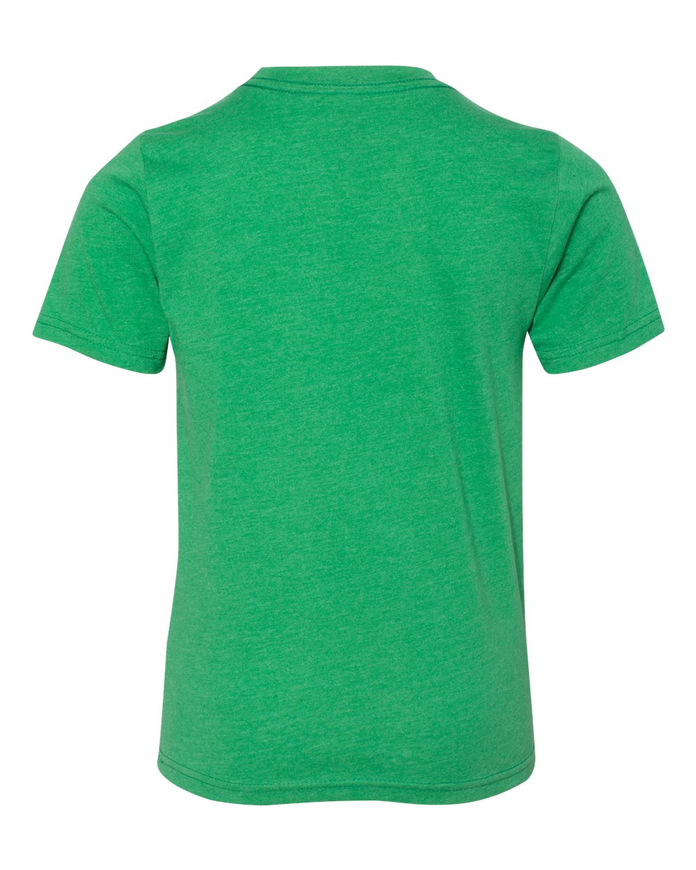 Youth CVC T-Shirt - Back - B55118602 - Kelly Green