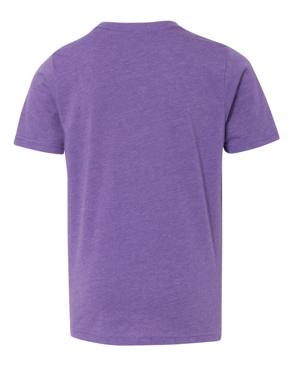 Youth CVC T-Shirt - Back - B55118672 - Purple Rush